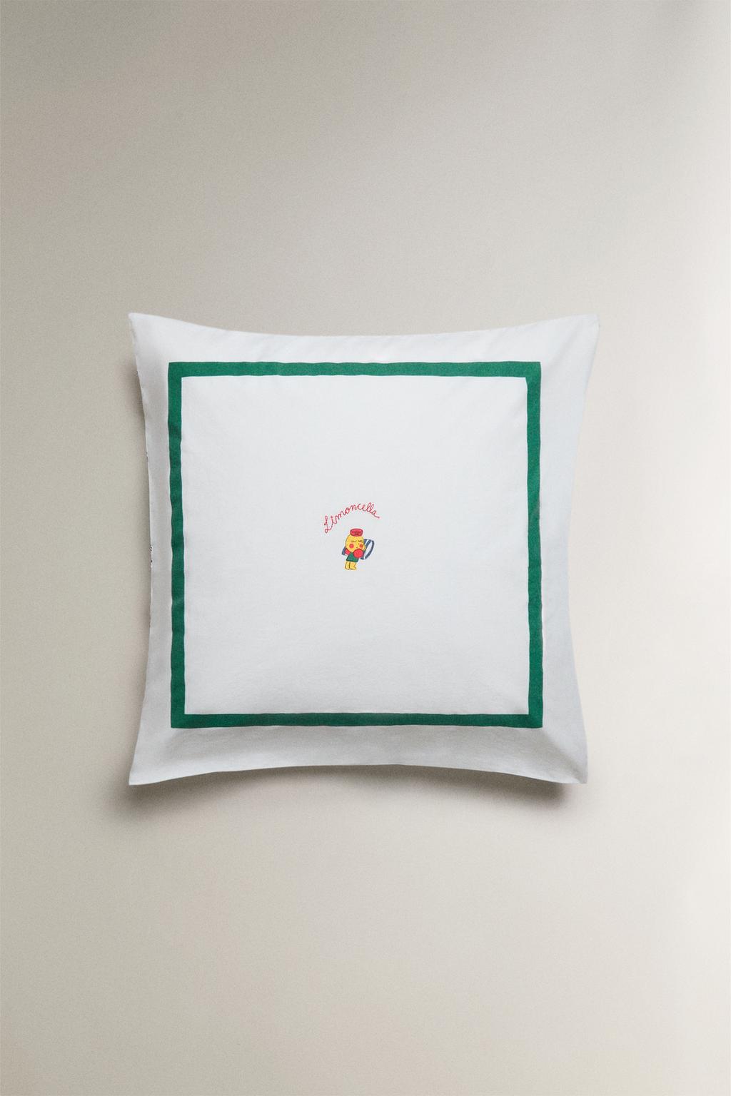 Наволочка для детей limoncella x the animals observatory