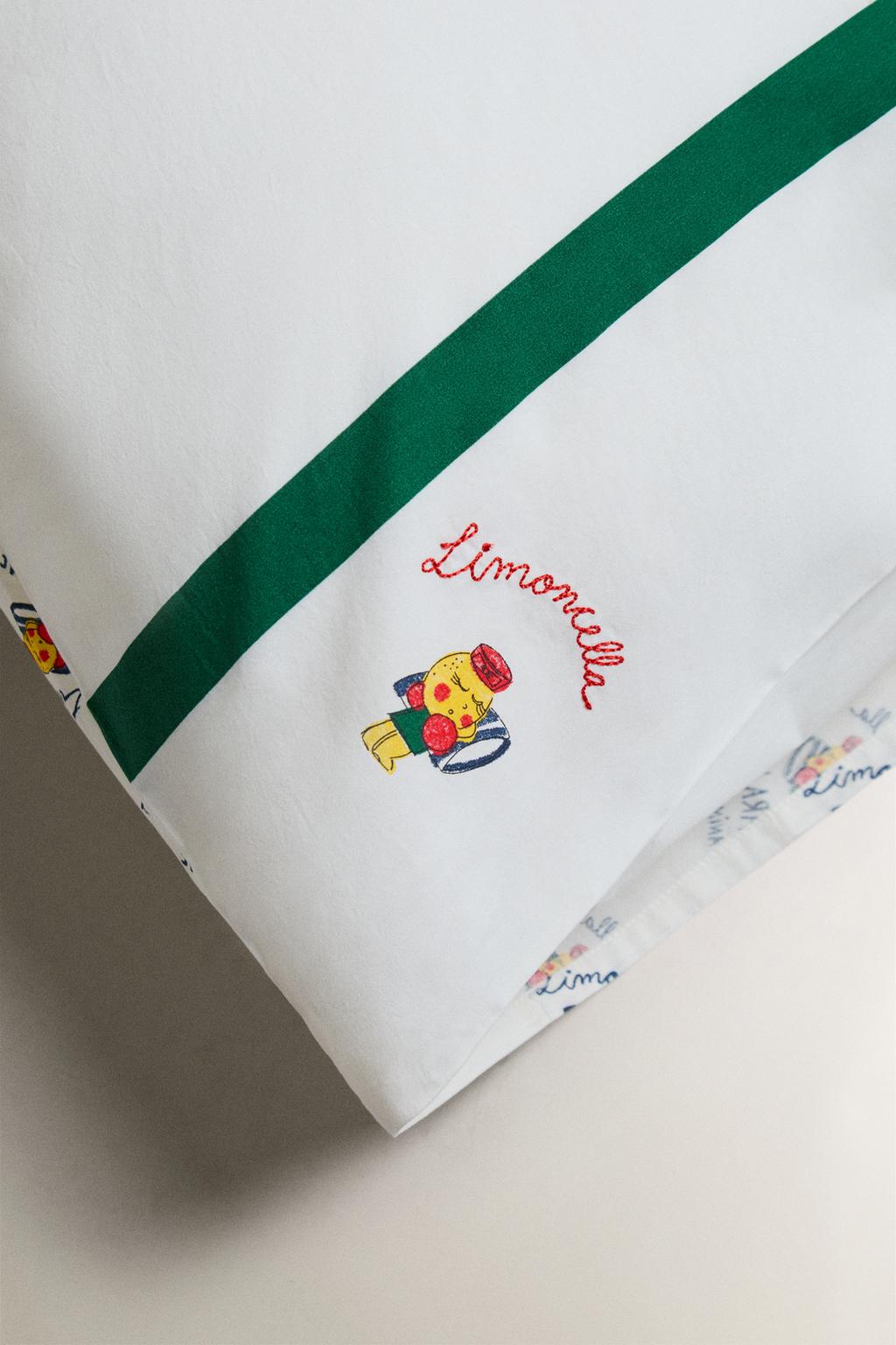Наволочка для детей limoncella x the animals observatory