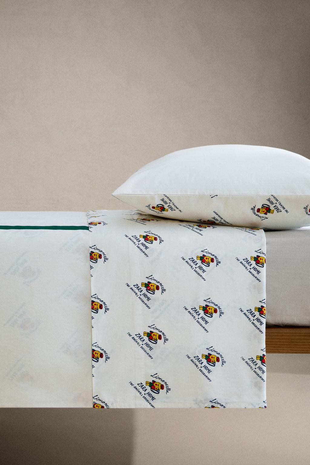 Детское постельное белье limoncella x the animals observatory