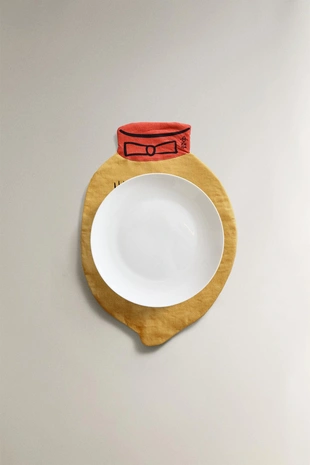 Детское плетеное салфетки лимончелла x the animals observatory- Заказать в России