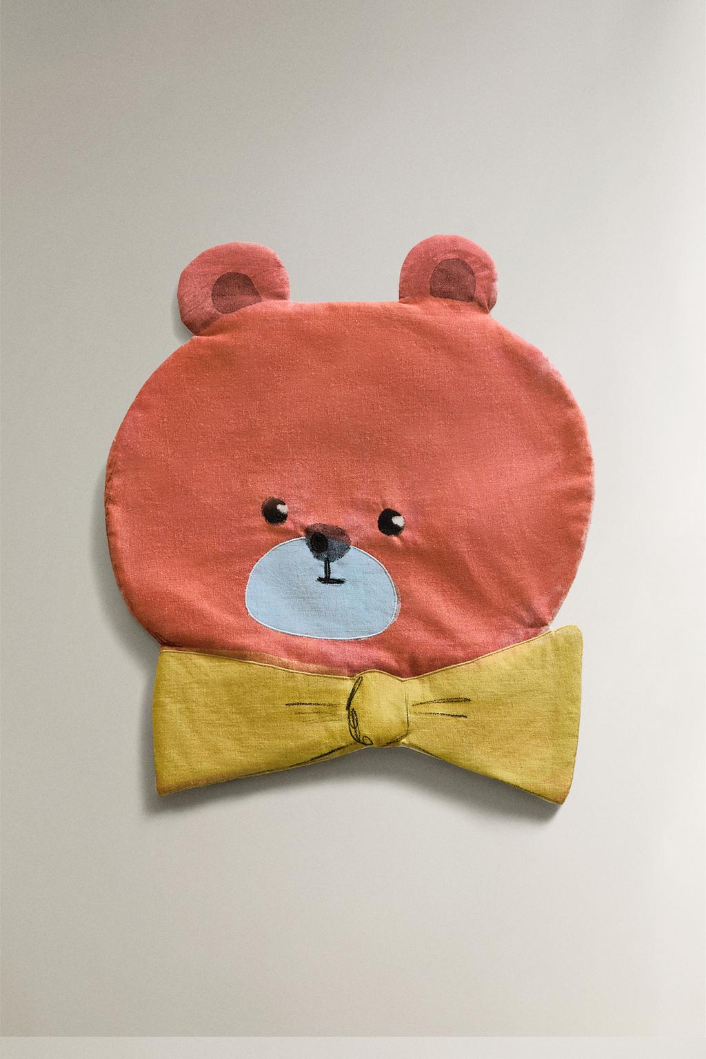 Детский подставка для тарелок в форме медведя x the animals observatory