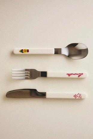 Набор детских столовых приборов x the animals observatory- Заказать в России