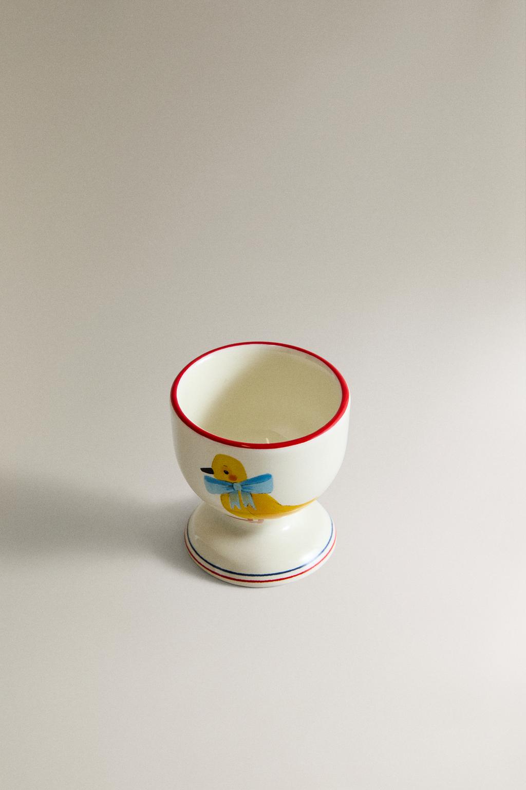 Яичная  чашка porcelain bird x the animals observatory