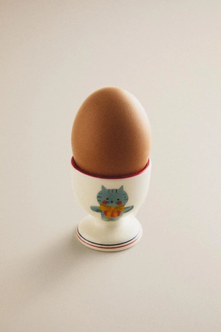Яичная чашка cat x the animals observatory из фарфора- Заказать в России