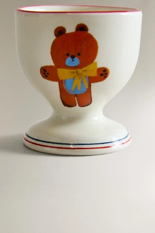 Яйцо стакан для яиц bear x the animals observatory porcelain- Заказать в России