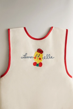 Детский фартук kids limoncella apron x the animals observatory- Заказать в России