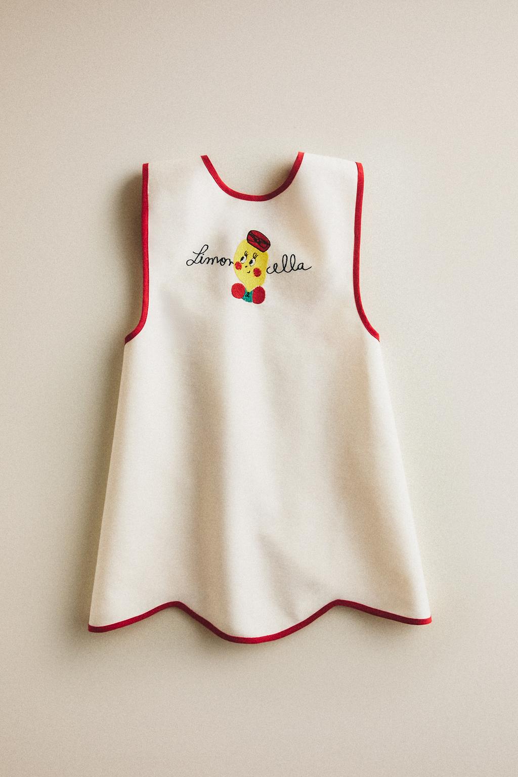 Детский фартук kids limoncella apron x the animals observatory
