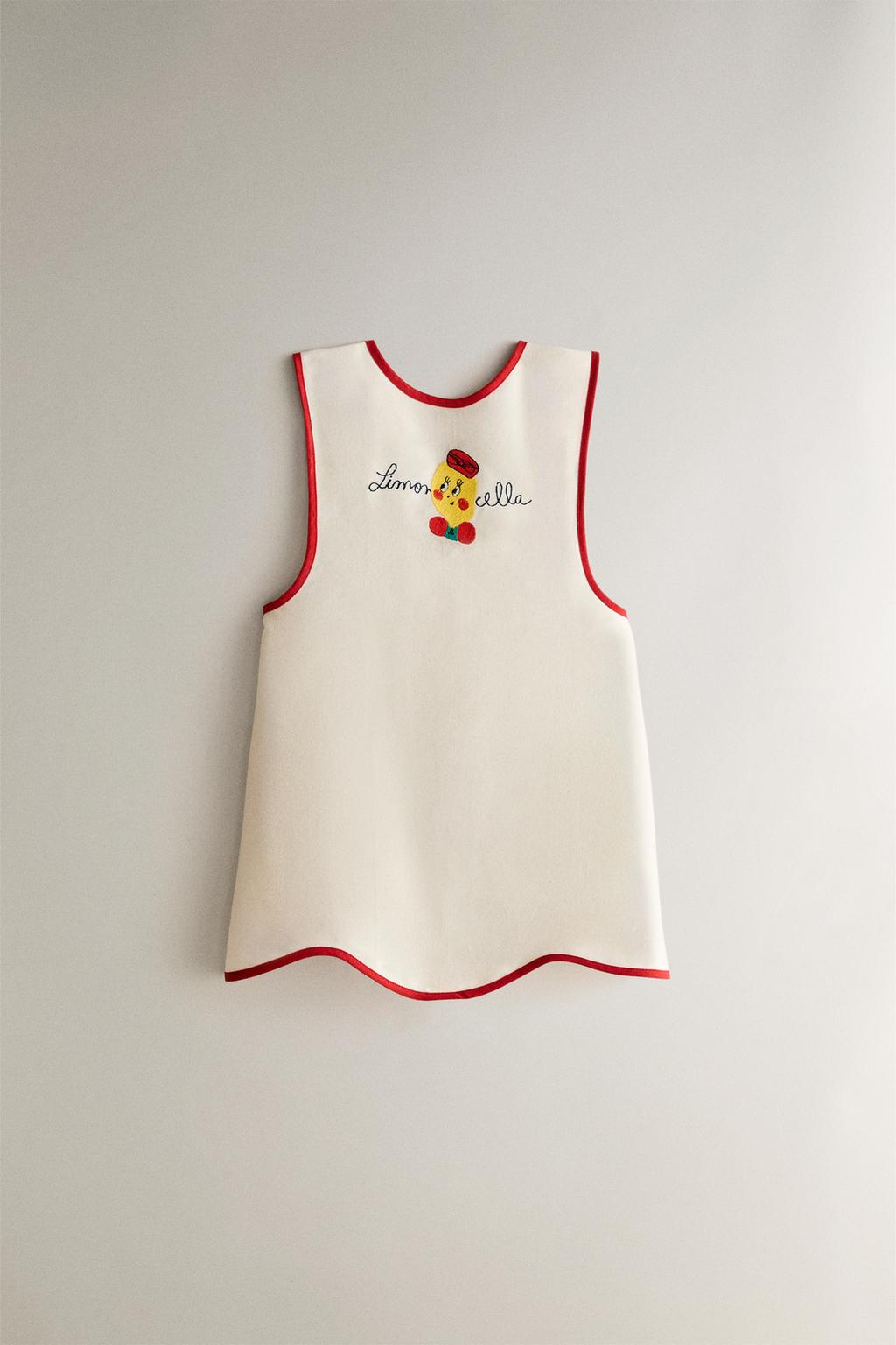 Детский фартук kids limoncella apron x the animals observatory