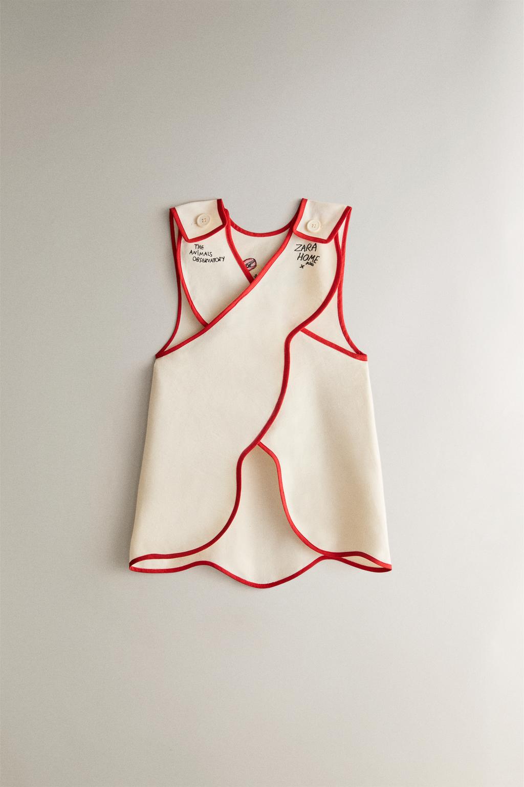 Детский фартук kids limoncella apron x the animals observatory