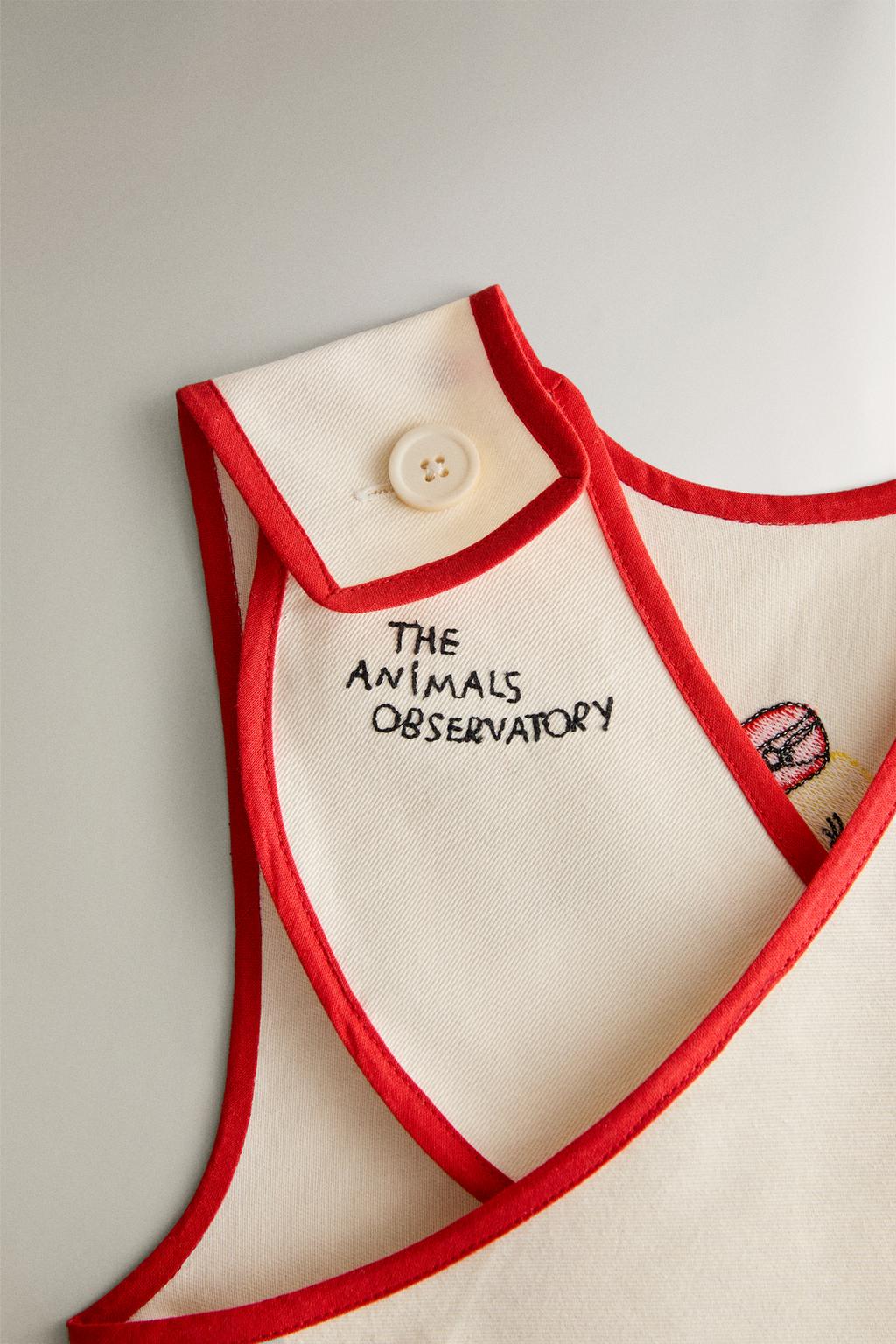 Детский фартук kids limoncella apron x the animals observatory