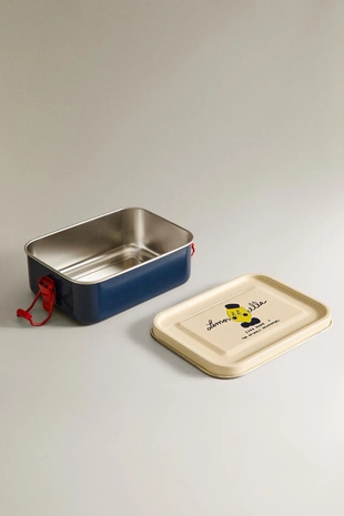 Детская нержавеющая стальная ланчбокс x the animals observatory- Заказать в России