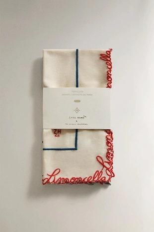 Набор салфеток из хлопка limoncella x the animals observatory (набор из 2 шт.)- Заказать в России