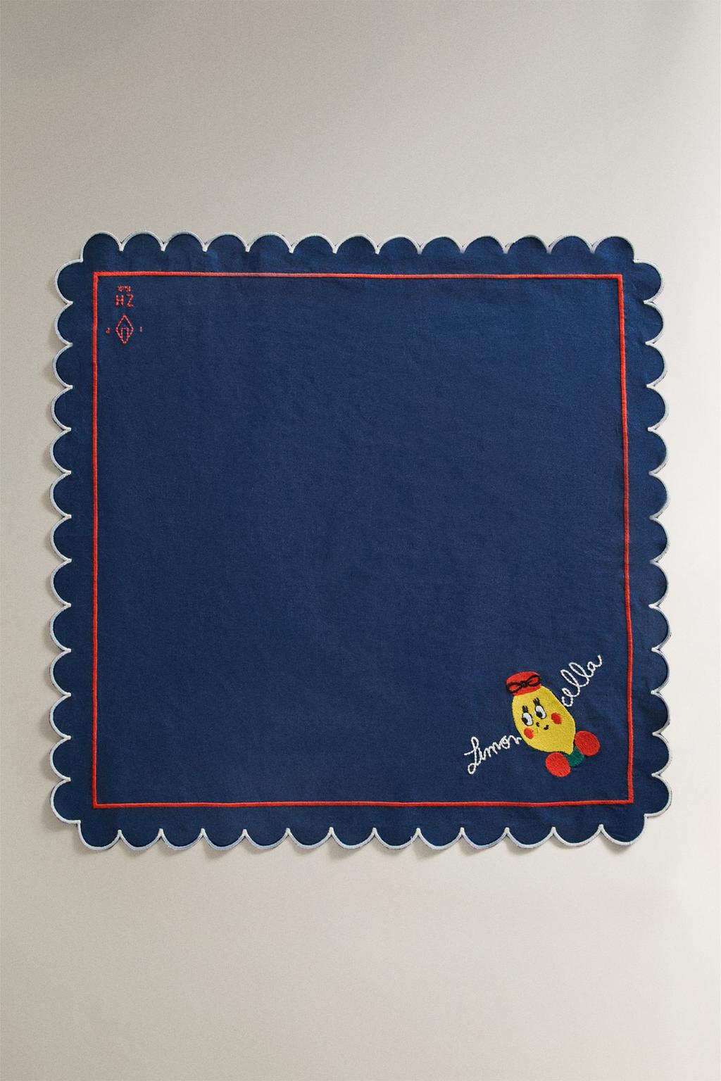 Набор салфеток из хлопка limoncella x the animals observatory (набор из 2 шт.)