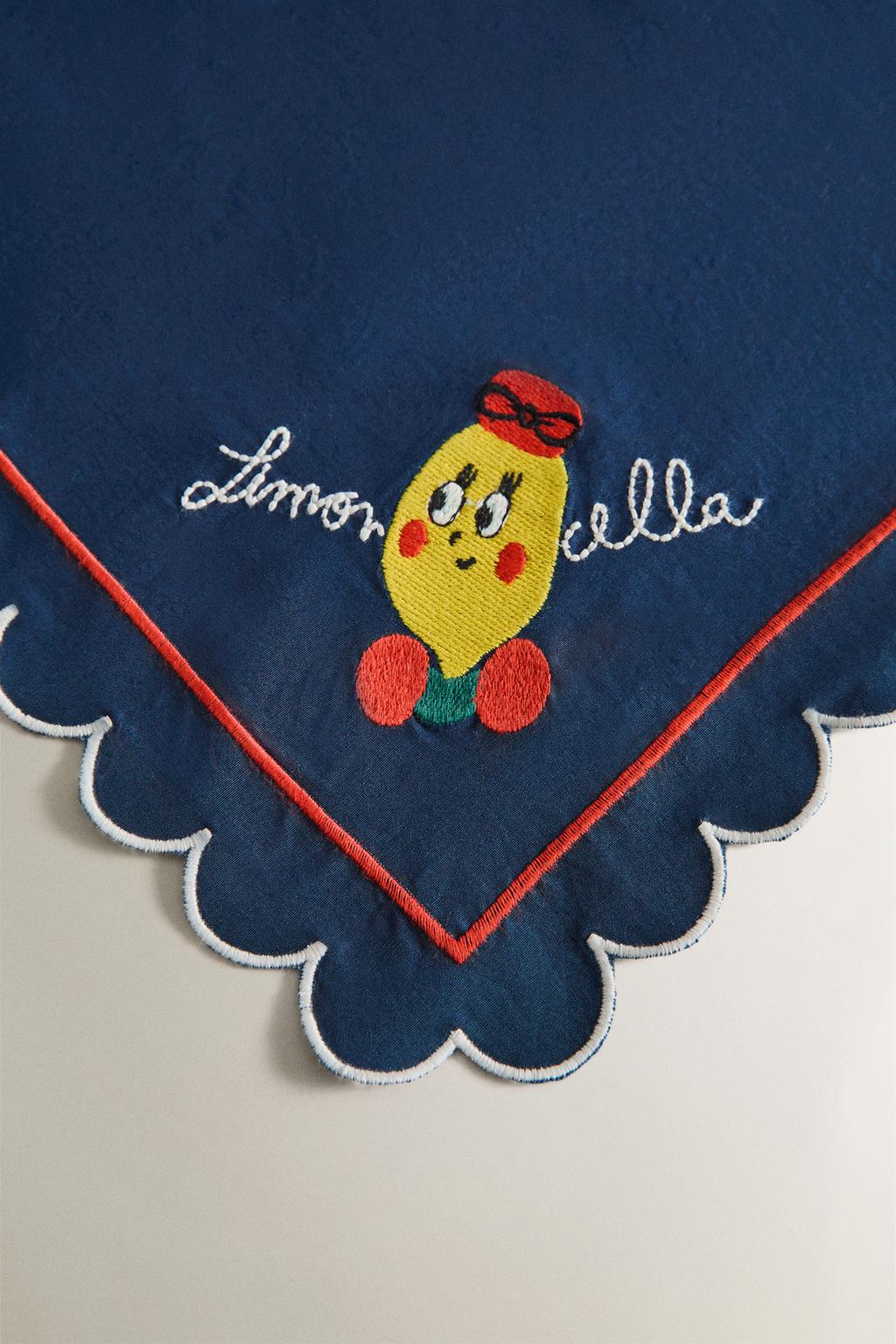 Набор салфеток из хлопка limoncella x the animals observatory (набор из 2 шт.)