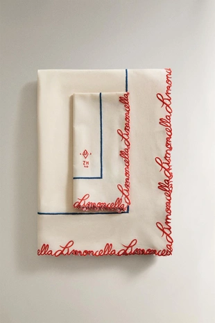 Хлопковый скатерть limoncella x the animals observatory- Заказать в России