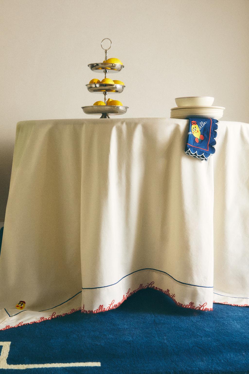 Хлопковый скатерть limoncella x the animals observatory