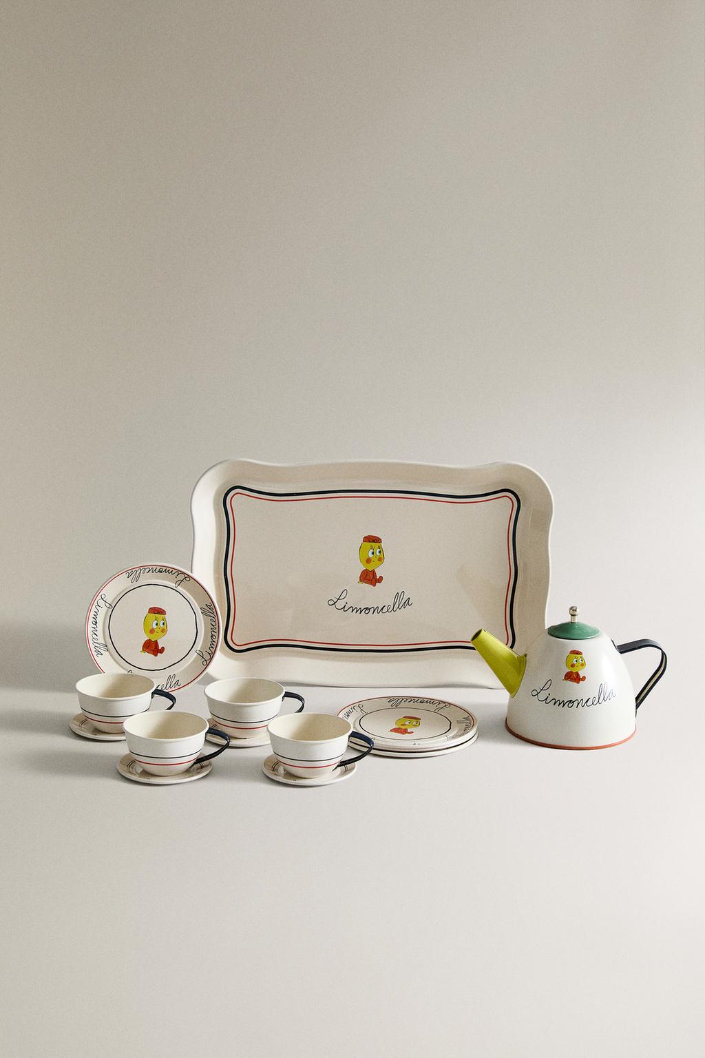 Детский набор посуды для игры лимончелла x the animals observatory