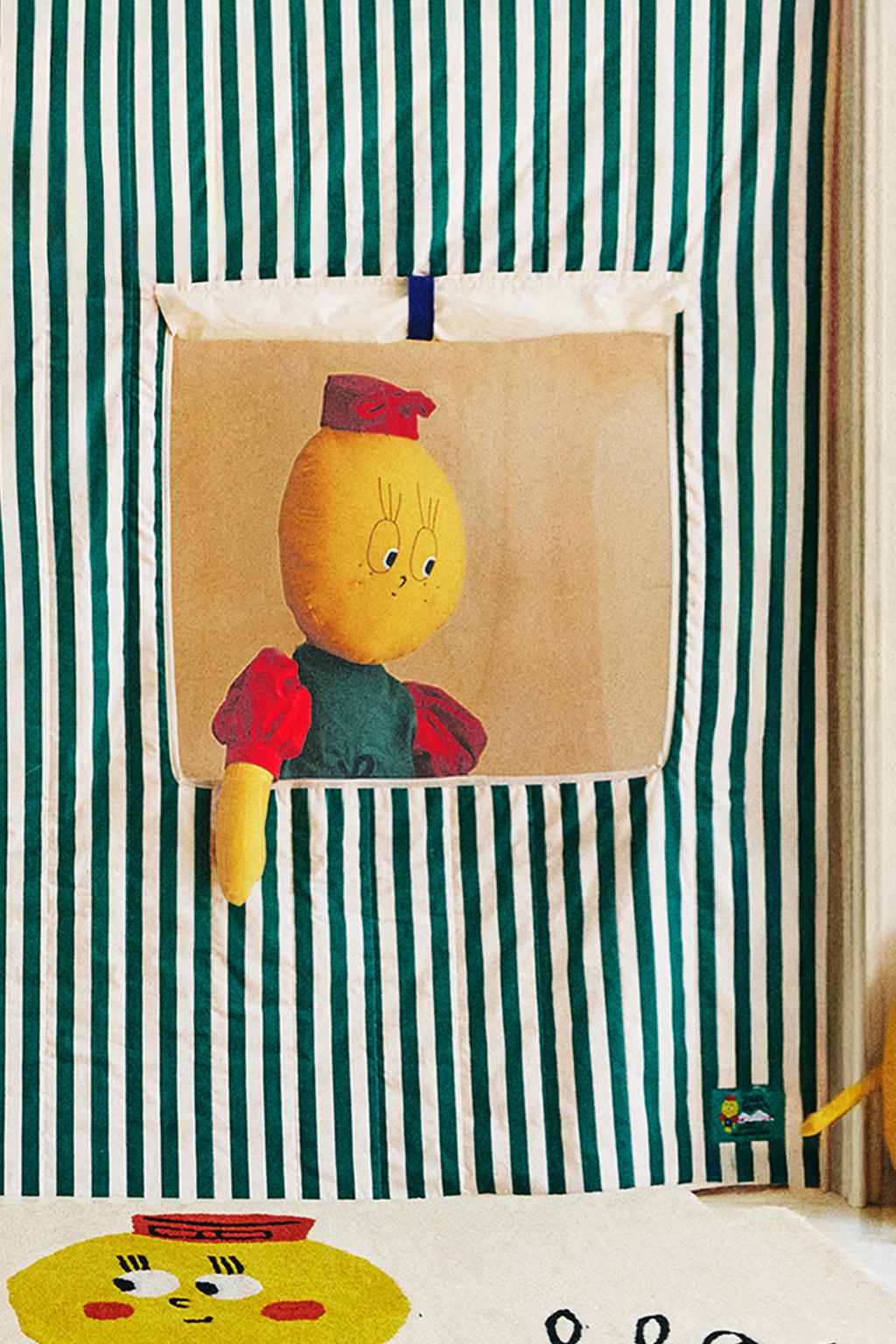 Детские хлопковые шторы kids x the animals observatory с окнами