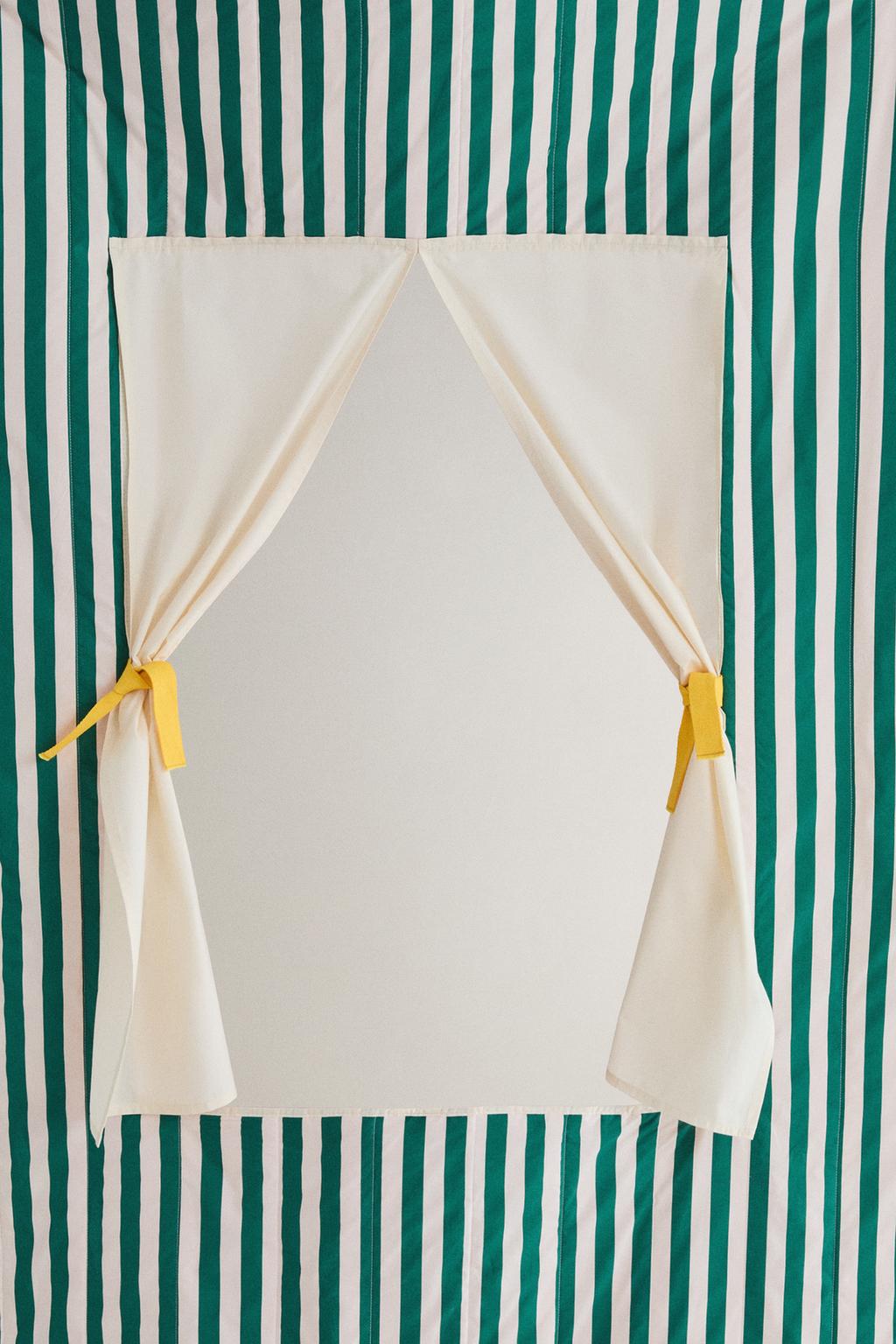 Детские хлопковые шторы kids x the animals observatory с окнами