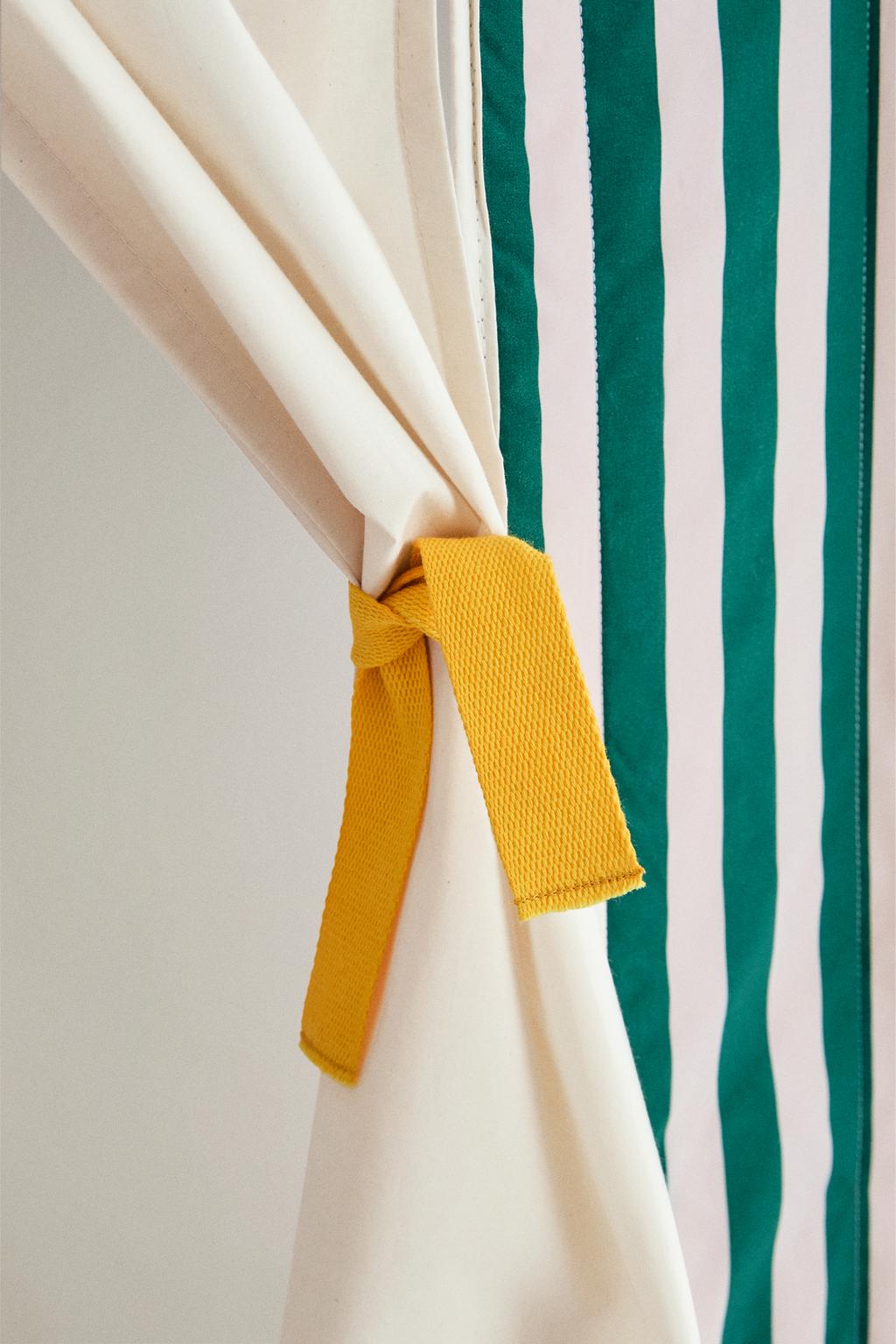 Детские хлопковые шторы kids x the animals observatory с окнами