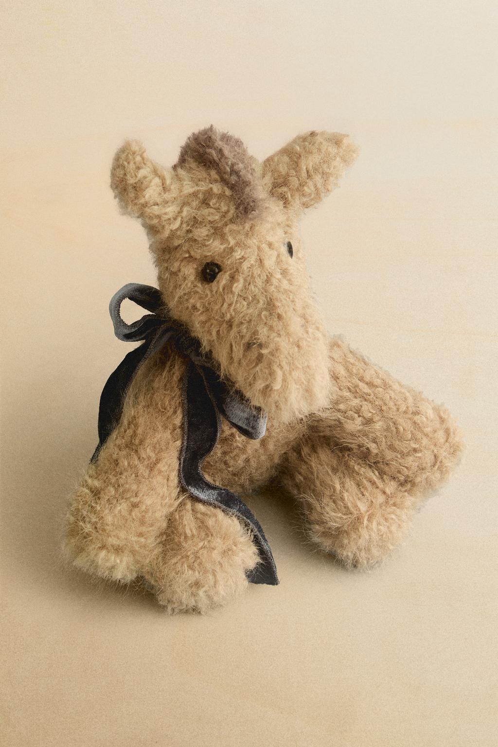 Детская игрушка мягкая лошадь kids x the animals observatory