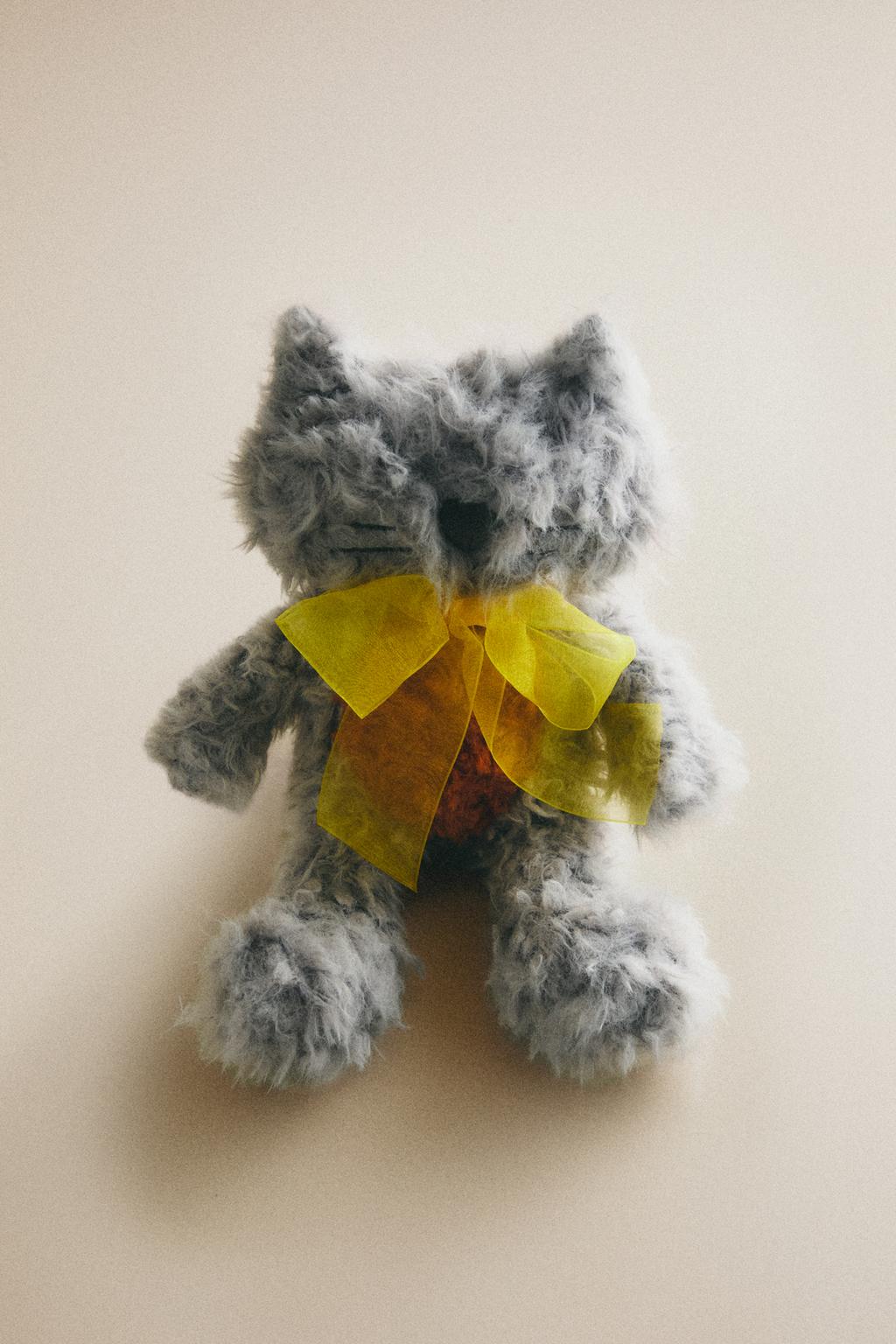 Детский плюшевый игрушечный кот kids x the animals observatory