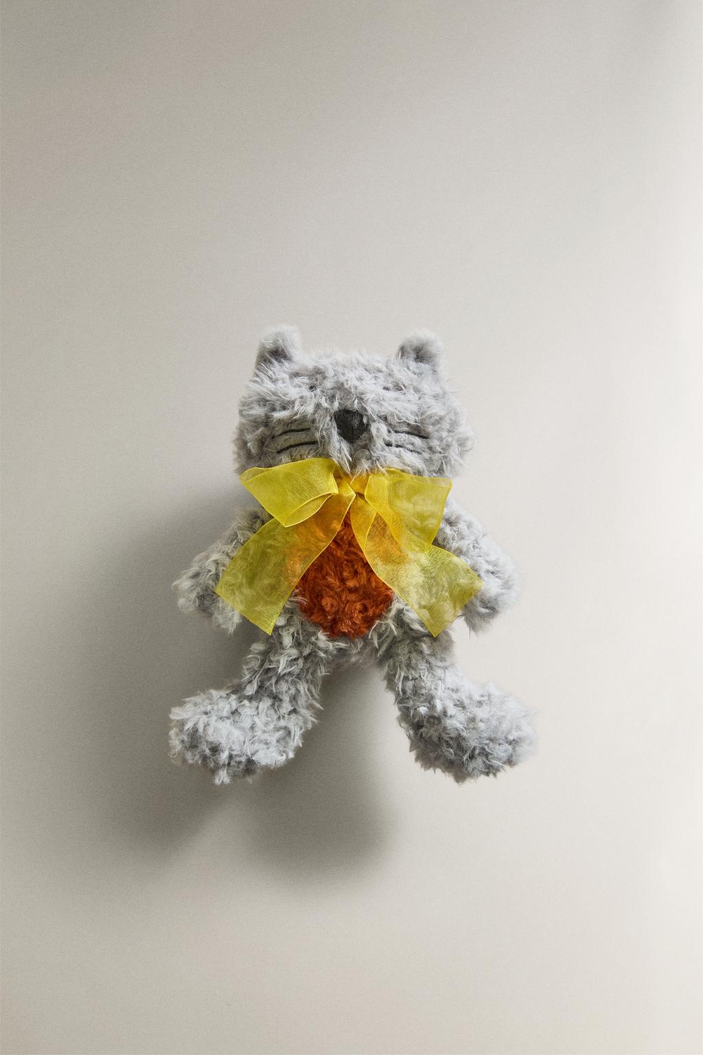 Детский плюшевый игрушечный кот kids x the animals observatory