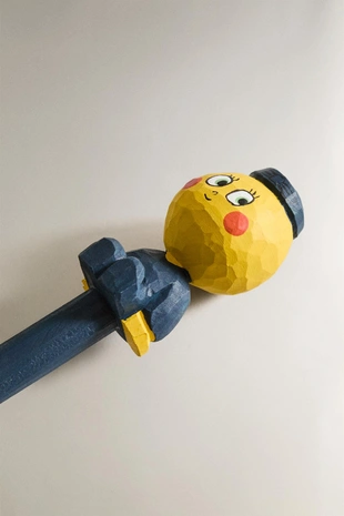 Деревянная ручка limoncella x the animals observatory- Заказать в России