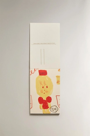 Блокнот-открытка limoncella x the animals observatory- Заказать в России