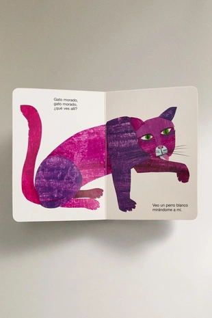 Книга дауна смита «коричневый медведь, коричневый медведь, что ты видишь?» для детей (на испанском)- Заказать в России