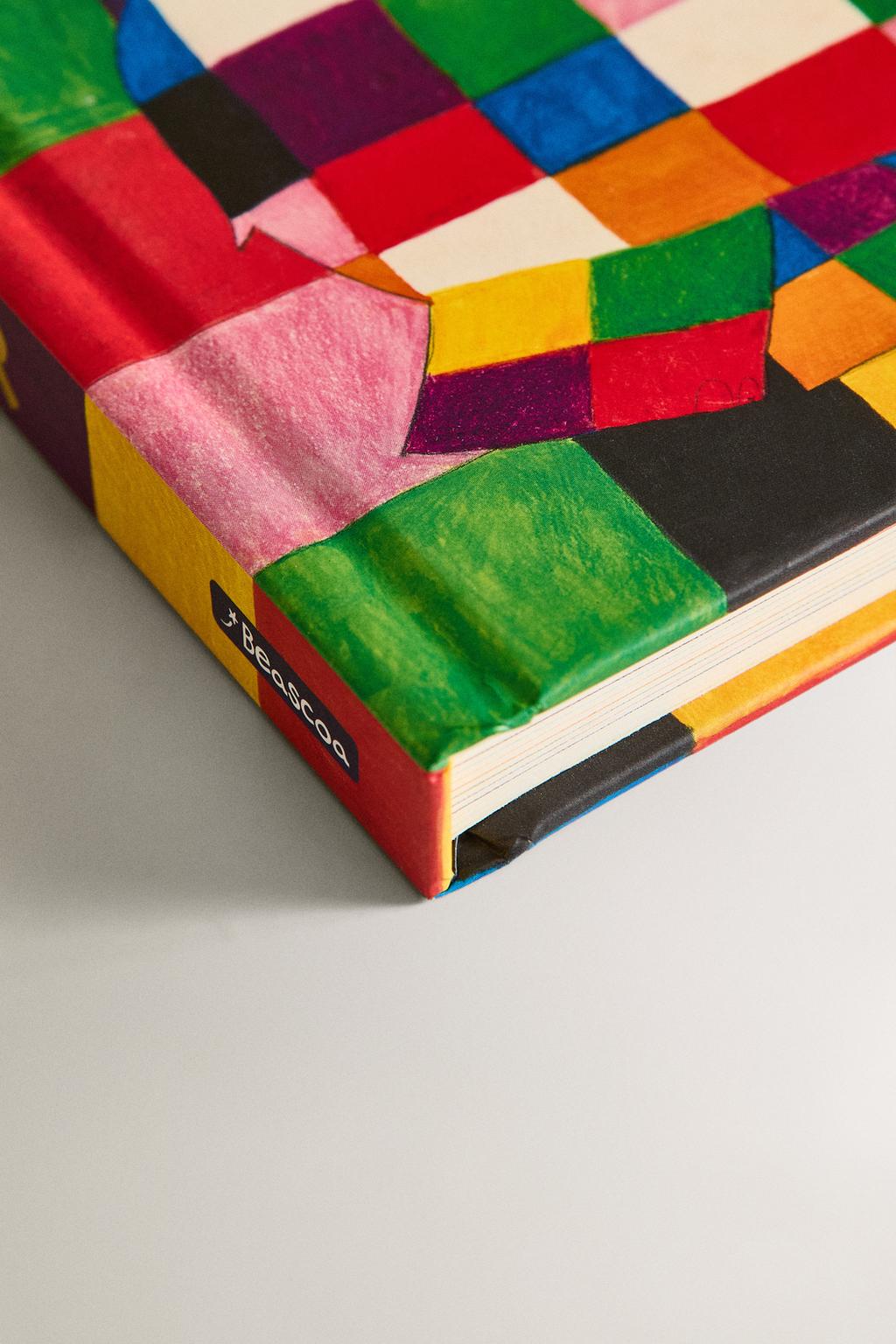 Детская книга elmer (на испанском языке)