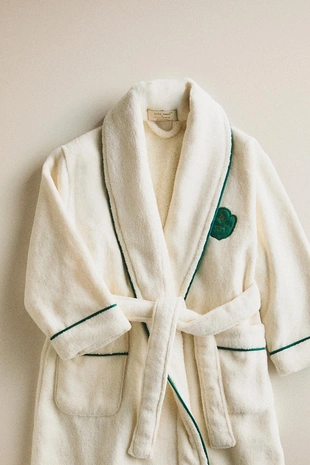 Детский халат x the animals observatory с логотипом- Заказать в России