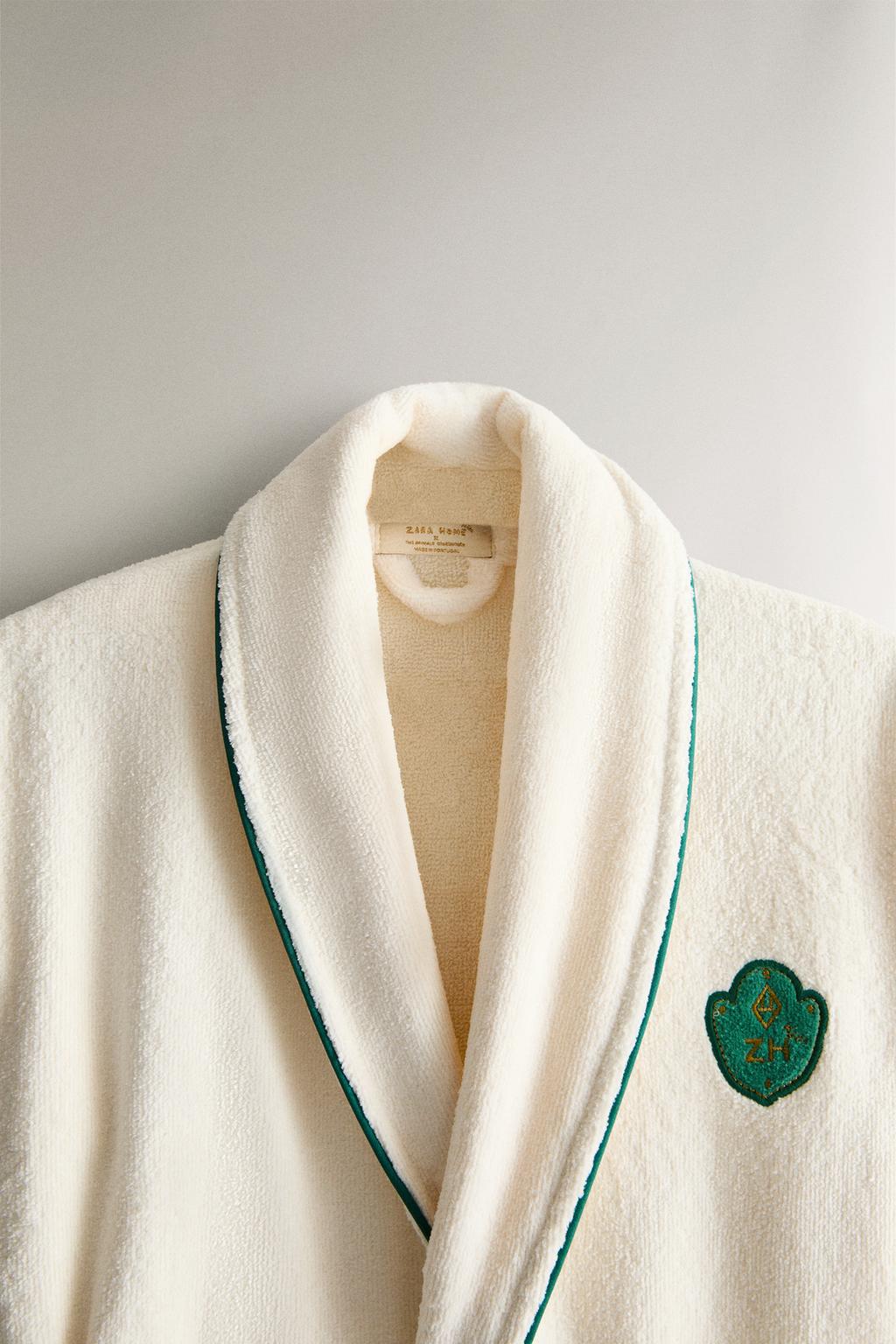 Детский халат x the animals observatory с логотипом