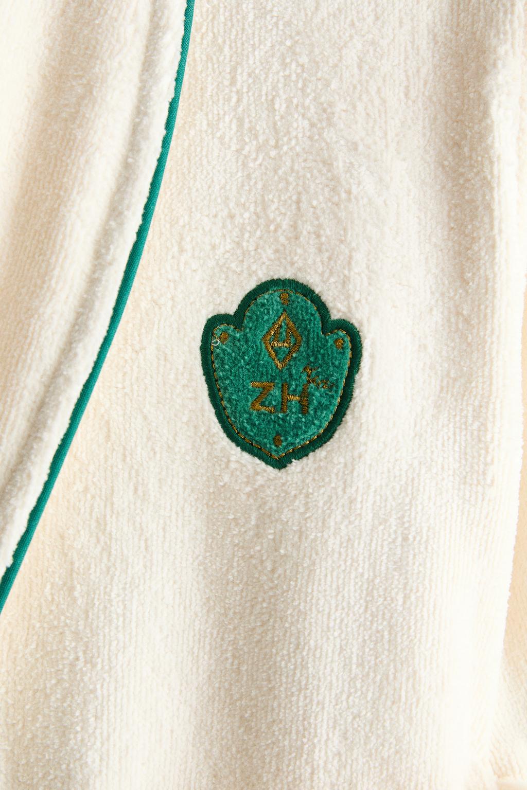 Детский халат x the animals observatory с логотипом