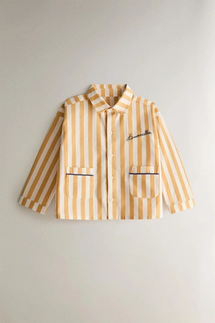 Детский пижамный комплект kids limoncella x the animals observatory- Заказать в России