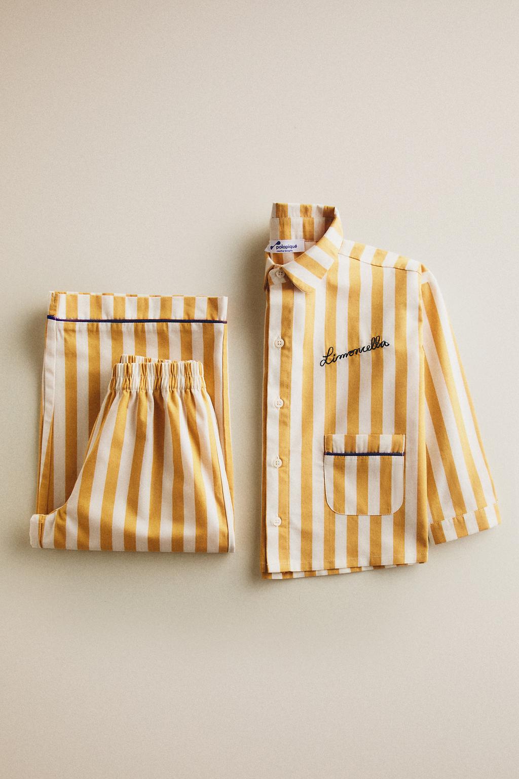 Детский пижамный комплект kids limoncella x the animals observatory