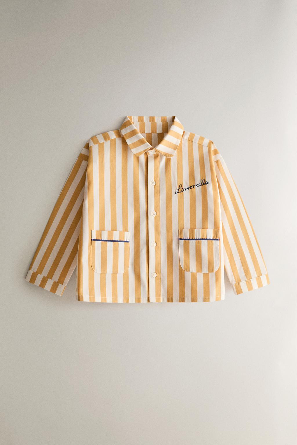 Детский пижамный комплект kids limoncella x the animals observatory