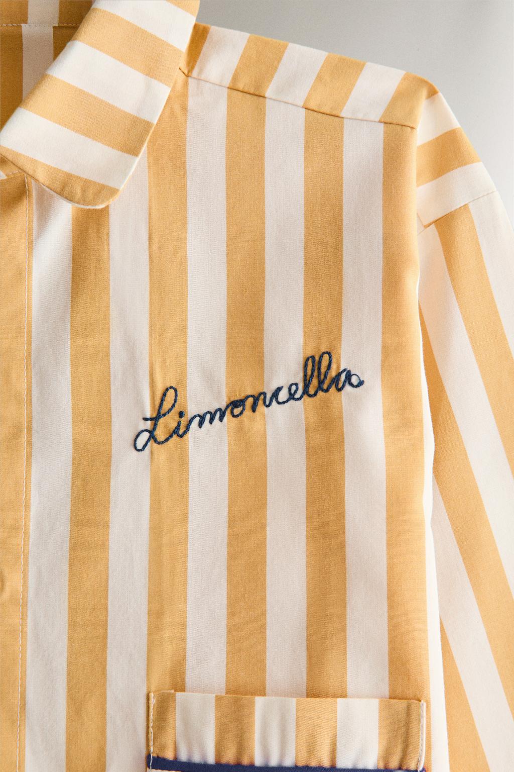 Детский пижамный комплект kids limoncella x the animals observatory