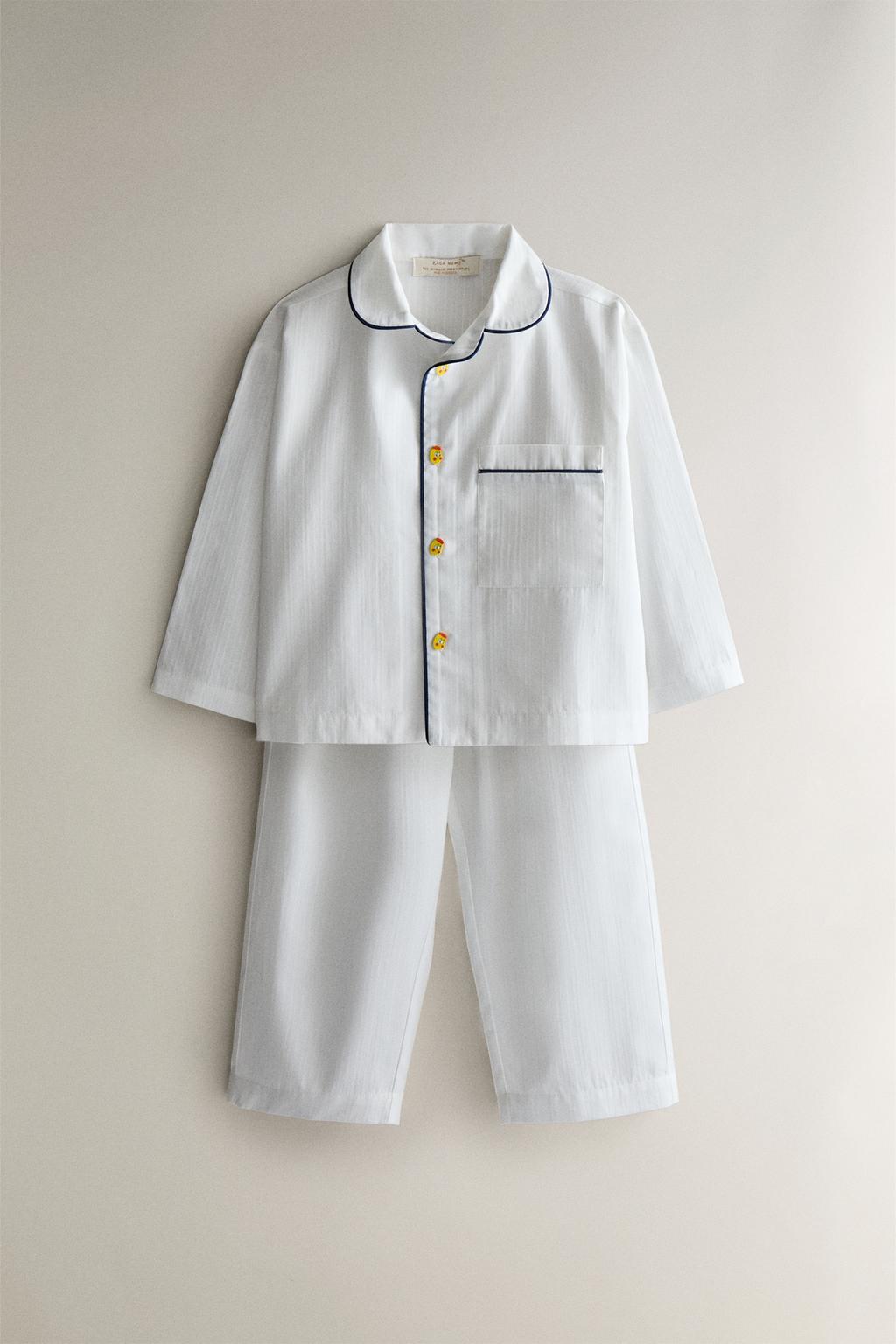 Детский комплект пижамы kids limoncella x the animals observatory