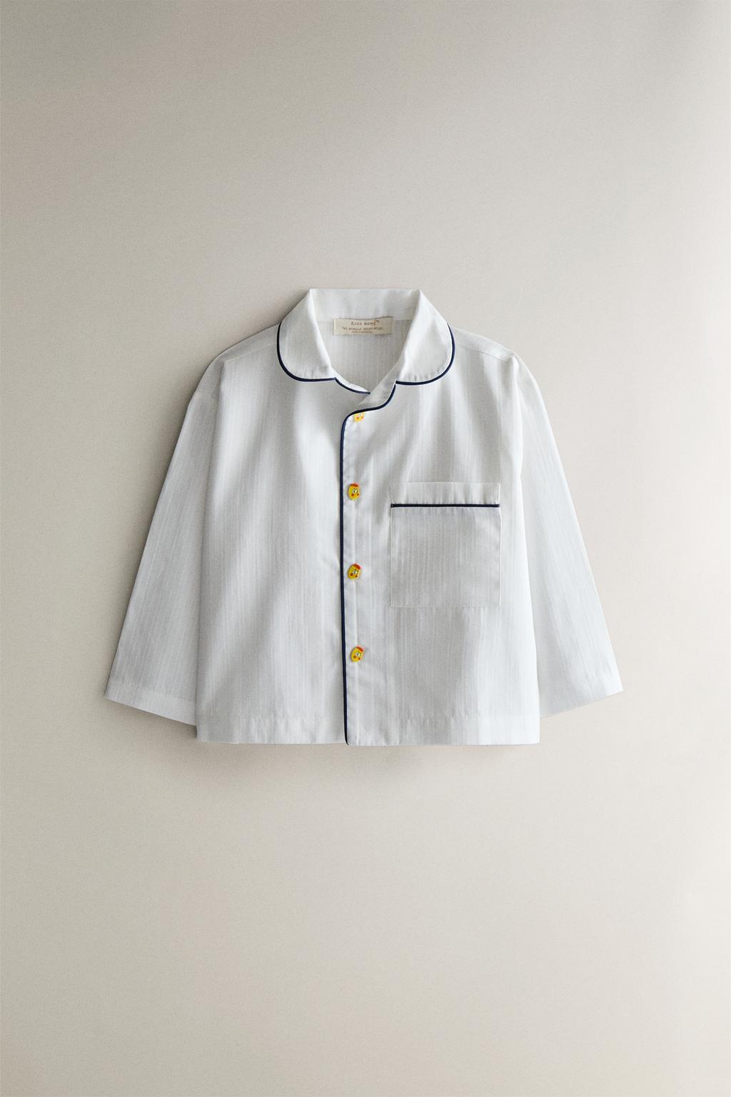 Детский комплект пижамы kids limoncella x the animals observatory