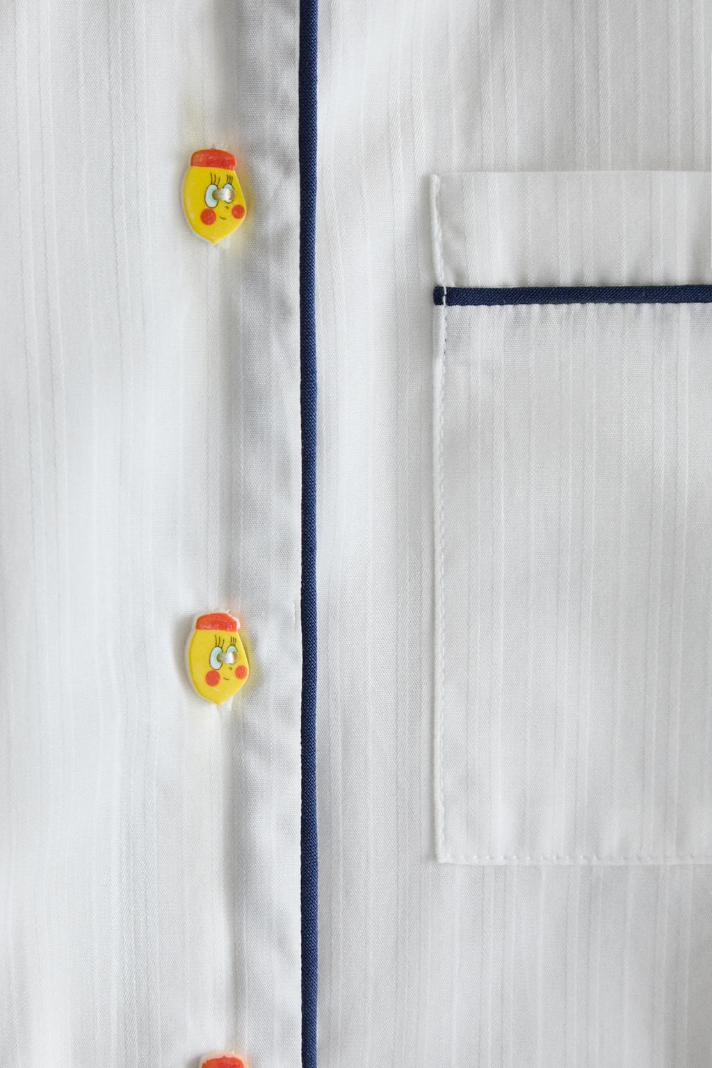 Детское ночное платье limoncella x the animals observatory