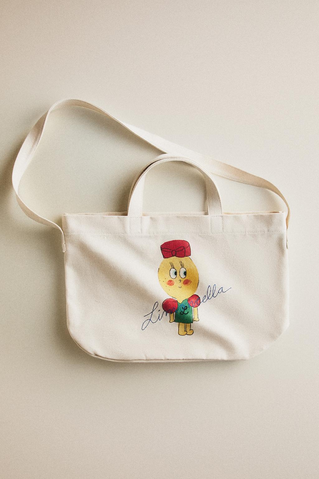 Сумка limoncella x the animals observatory из ткани (для взрослых)