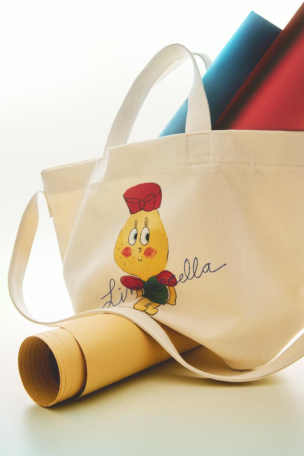 Сумка limoncella x the animals observatory из ткани (для взрослых)