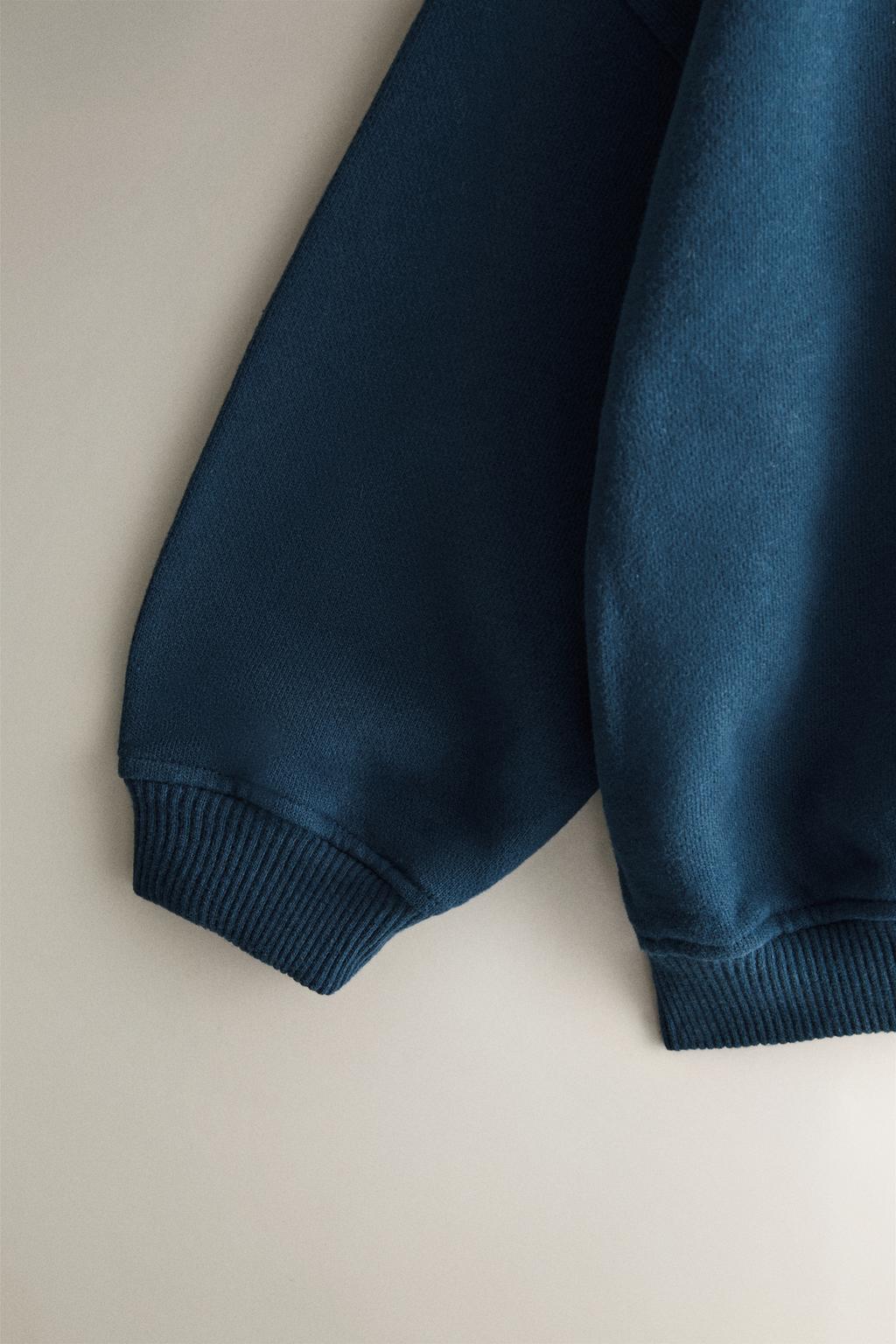 Детский хлопковый свитшот limoncella x the animals observatory