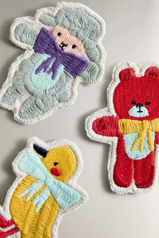 Набор нашивок для детей от the animals observatory (набор из 6 шт.)- Заказать в России