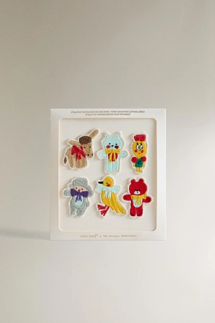 Набор нашивок для детей от the animals observatory (набор из 6 шт.)- Заказать в России