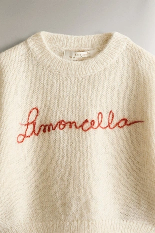 Детский свитер из альпаки  limoncella x the animals observatory- Заказать в России