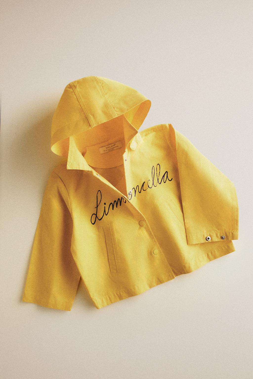 Детская вощеная куртка kids waxed limoncella x the animals observatory