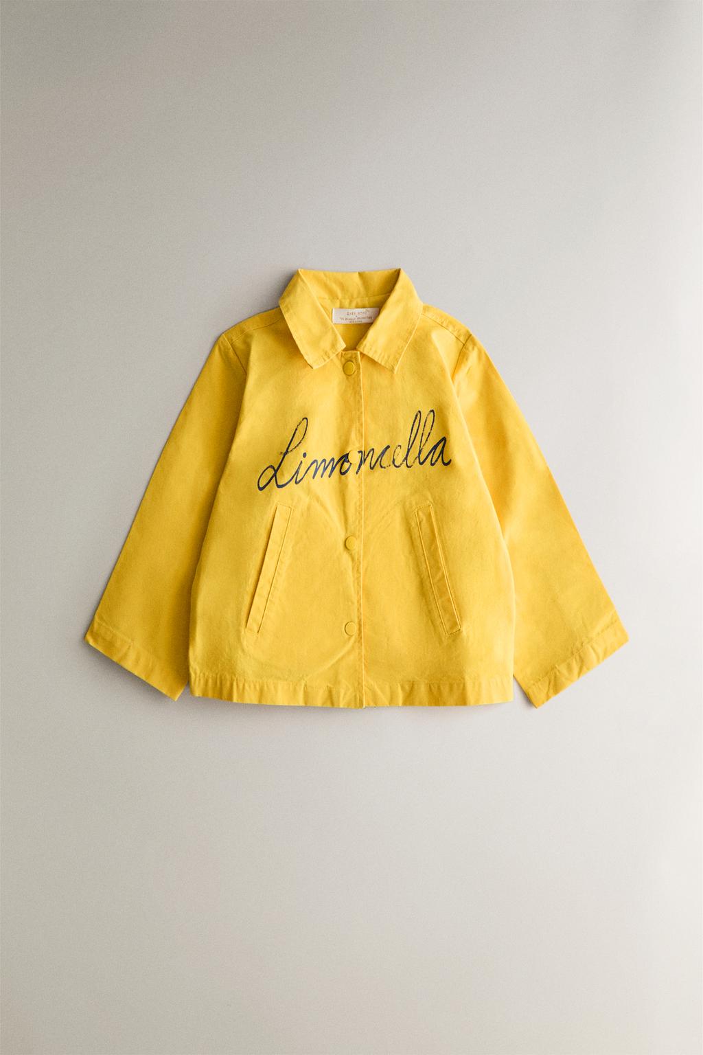 Детская вощеная куртка kids waxed limoncella x the animals observatory
