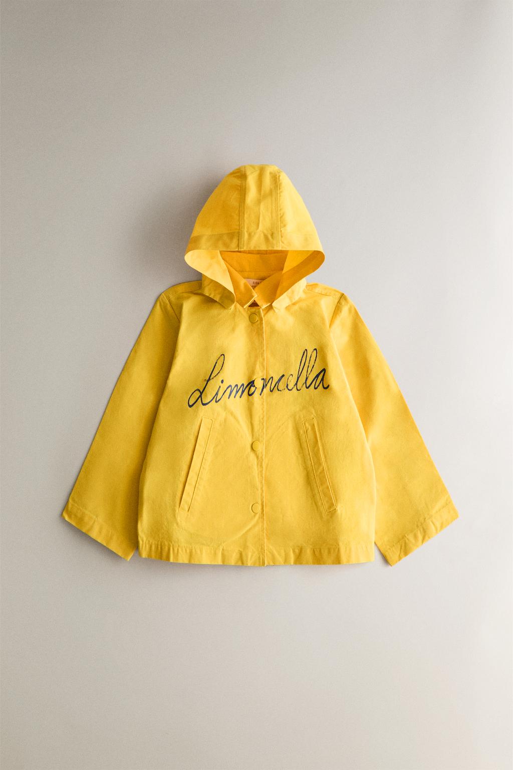 Детская вощеная куртка kids waxed limoncella x the animals observatory